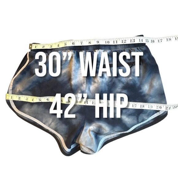 Champion Women's Blue Tie-Dye Shorts Sz M - Picture 9 of 12